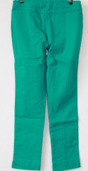 Dámské plátěné kalhoty | Zelené č.2