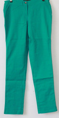 Dámské plátěné kalhoty | Zelené č.1