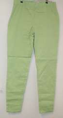 Dámské plátěné kalhoty | Světle zelené s gumou v pase č.1