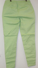 Dámské plátěné kalhoty | Světle zelené s gumou v pase č.2