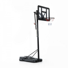 Basketbalový koš se stojanem 230–305 cm | černý č.1