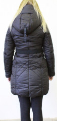 Dámský zimní kabát | Černý č.2