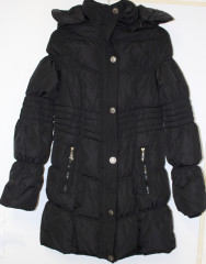 Dámský zimní kabát | Černý č.1