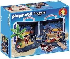 Playmobil 5347 Přenosná pirátská truhla č.1
