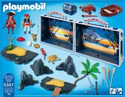 Playmobil 5347 Přenosná pirátská truhla č.2