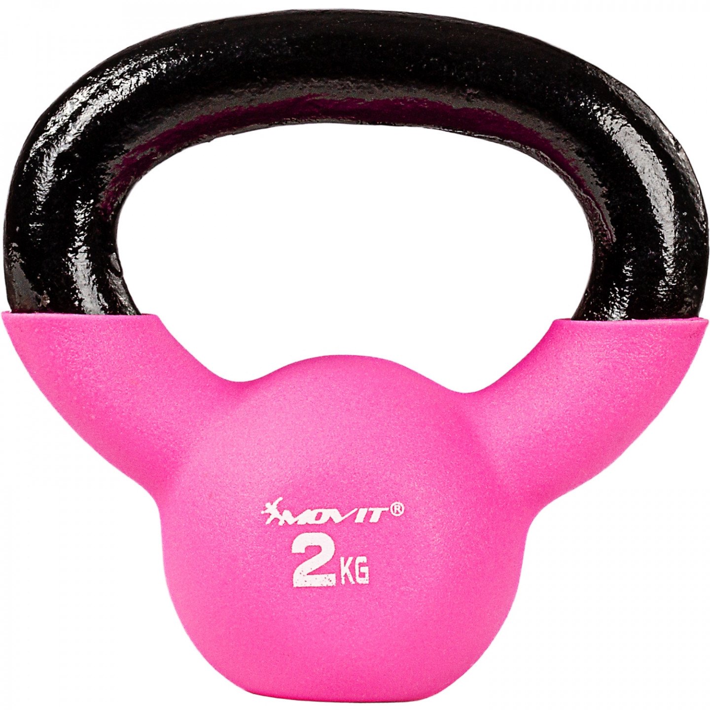 MOVIT Kettlebell plast/beton 2 kg