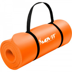 Gymnastická podložka na cvičení 190 x 60 x 1,5cm | oranžová č.1