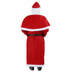 Santa Claus vánoční kostým s dlouhým kabátem č.2