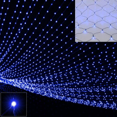 Vánoční LED sít´2 x 1,5 m | modrá 160 LED č.1