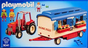 Playmobil 9041 Traktor s maringotkou č.2