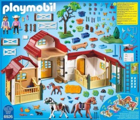 Playmobil 6926 Velký ranč pro koně č.2