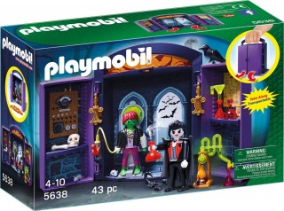 Playmobil 5638 Přenosný kufřík Strašidelný dům č.1