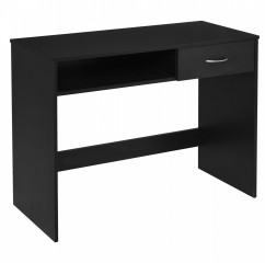 Počítačový stůl se zásuvkou 100 cm x 45 cm x 73,9 cm | černý č.2