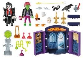 Playmobil 5638 Přenosný kufřík Strašidelný dům č.2