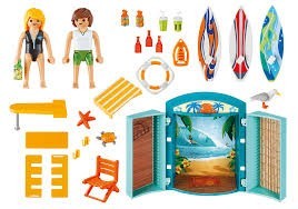 Playmobil 5641 Přenosný kufřík Plážový obchod č.2