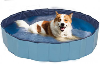 Croci Skládací bazén pro psa 120 x 30 cm | modrý č.2