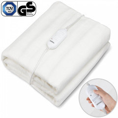 Vyhřívaná televizní deka 190 x 80cm | bílá č.1