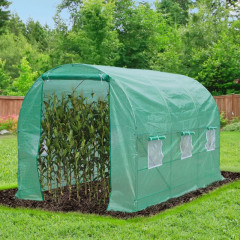 Zahradní foliovník 350 x 200 x 200 cm | zelený