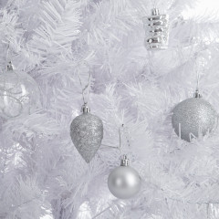 Umělý vánoční stromeček 150 cm | bílý č.3