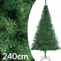 Umělý vánoční stromek 240 cm | zelený č.1