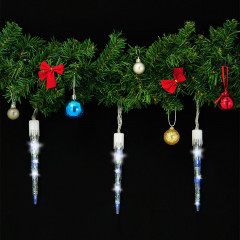 Vánoční LED řetěz rampouchy 6,2 m č.2