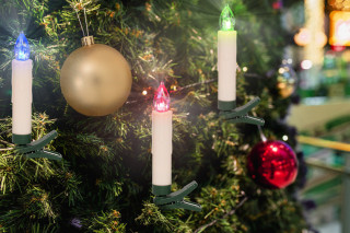 Vánoční svíčky na stromeček 20 LED | barevné č.3