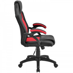 Kancelářská židle Racing design | červeno-černá č.3
