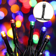 Vánoční LED osvětlení 20 m s dálkovým ovládáním | barevné 200 LED č.3