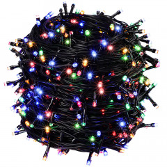Vánoční LED osvětlení 20 m | barevné 200 LED č.1