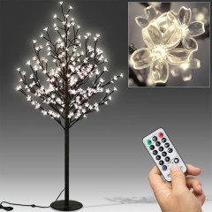 Dekorační svítící LED stromek s 200 LED | teplá bílá