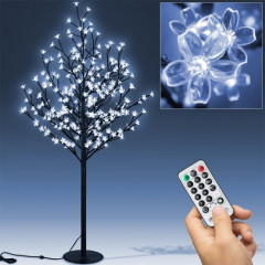 Dekorační svítící LED třešeň 180 cm 200 LED | modrá č.1