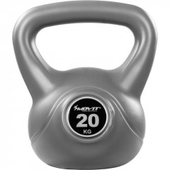 Kettlebell činka 20 kg | šedá č.1