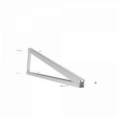 Trojúhelníkový držák na rovnou střechu 15° č.2