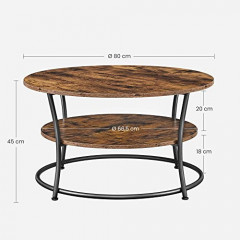 Kulatý konferenční stolek | Ø 80 cm č.3