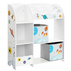 Dětský organizér s úložnými boxy | 93 x 30 x 100 cm č.2