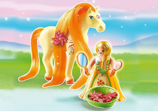 Playmobil 6168 Princess Sunny a česací kůň č.2