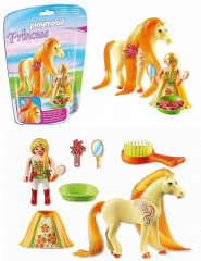 Playmobil 6168 Princess Sunny a česací kůň č.3