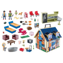 Playmobil 70985 Přenosný dům pro panenky č.2