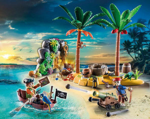 Playmobil 70962 Pirátský ostrov pokladů s kostlivcem č.3