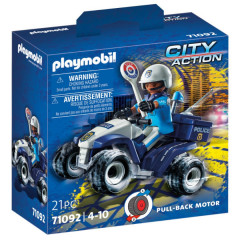 Playmobil 71092 Policejní rychlostní čtyřkolka č.1