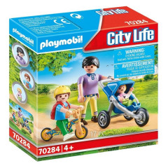 Playmobil 70284 Maminka s dětmi č.1