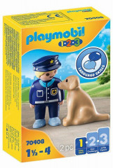 Playmobil 70408 Policista se psem č.1