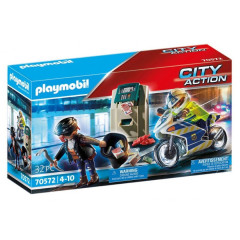 Playmobil 70572 Policejní motorka: Pronásledování lupiče č.1