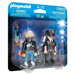 Playmobil 70822 Duopack Policista a sprejer č.1