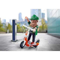 Playmobil 70873 Hipster s elektrokoloběžkou č.3