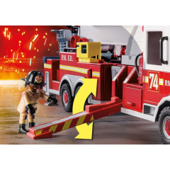 Playmobil 70935 Hasičské auto: US Tower Ladder č.3