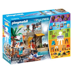 Playmobil 70979 My Figures: Ostrov pirátů č.1