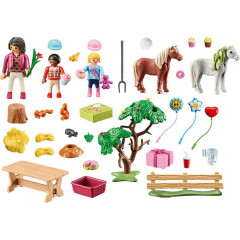 Playmobil 70997 Oslava narozenin na farmě s poníky č.2