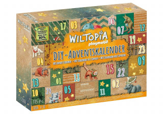 Playmobil Wiltopia 71006 DIY Adventní kalendář Zvířecí cesta kolem světa č.1