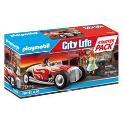 Playmobil 71078 Starter Pack Hot Rod č.1